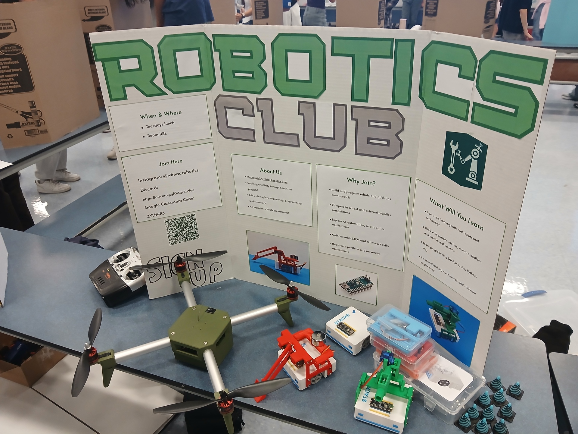 Club display